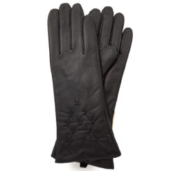 Naisten tähtikuvioitu käsine, musta