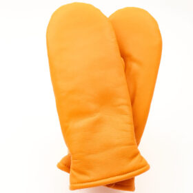 Naisten nahkatumppu, vaaleaoranssi