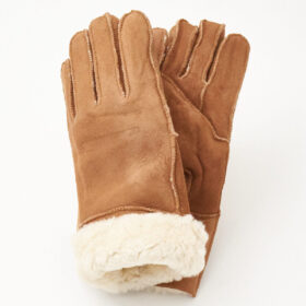 Naisten lammasturkiskäsine, camel