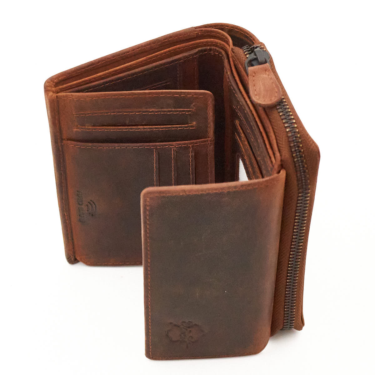 Kanerva lompakko, parkittu ruskea - Image 5