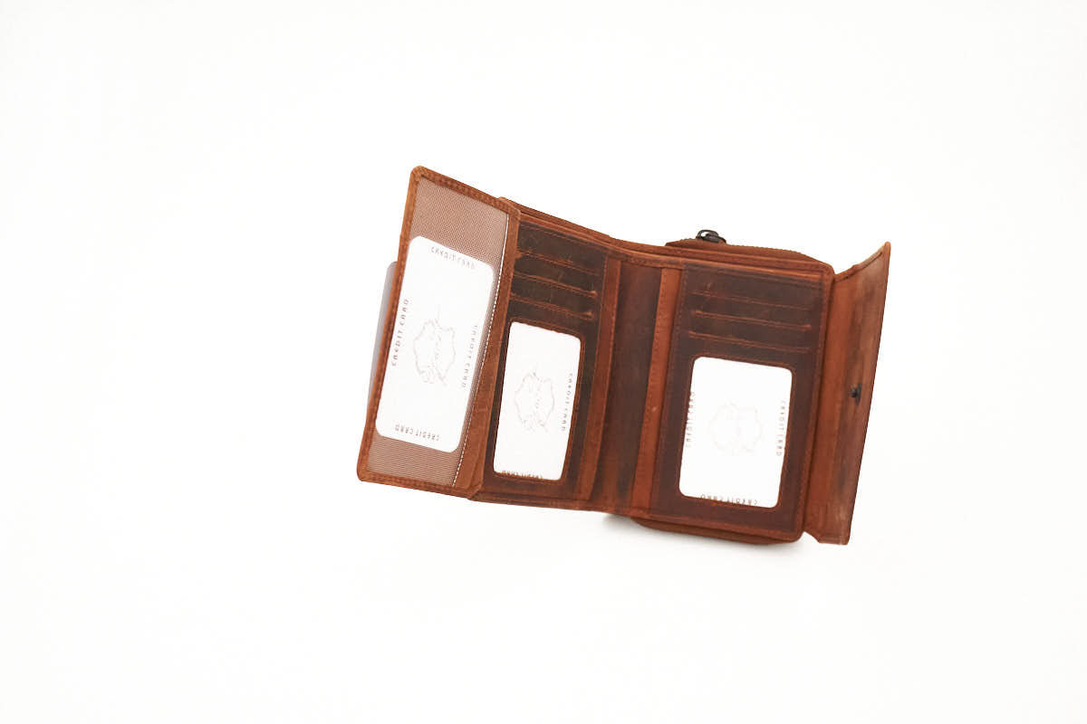 Kanerva lompakko, parkittu ruskea - Image 3