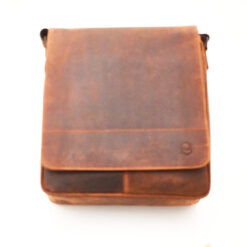 Ande laukku, parkittu ruskea